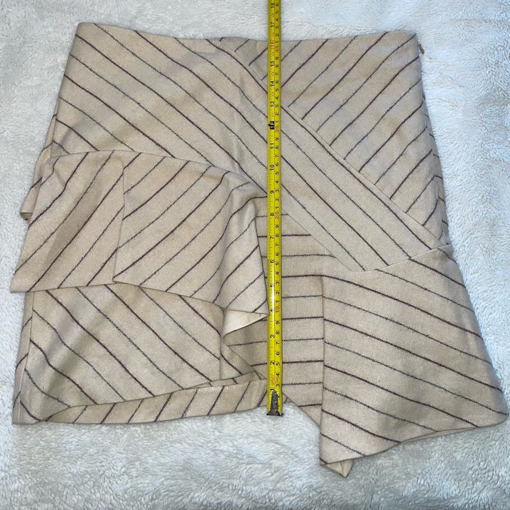 Isabel Marant Kimura Asymmetric Striped Mini Skirt - Picture 4 of 8